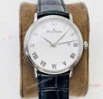 JB Factory Swiss Replica Blancpain Villeret Ultraplate White Dial 9015 Watch